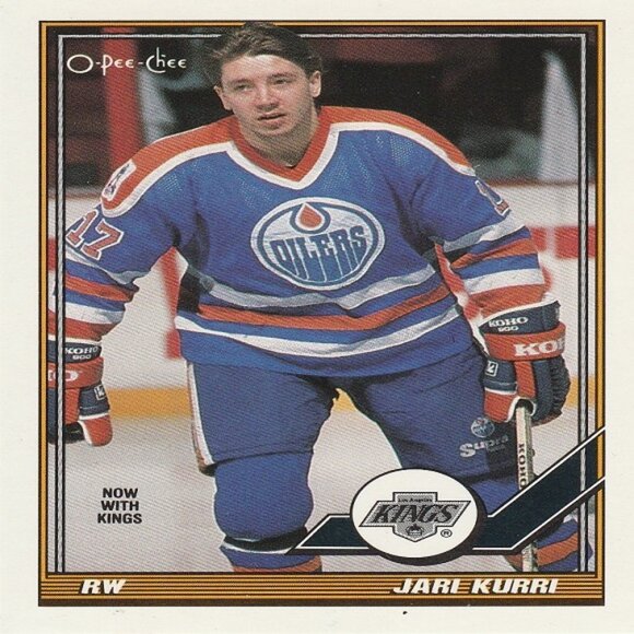 Jari Kurri Hockey Card Collection - 5 Edmonton Oilers NHL Hockey Cards - Picture 3 of 6